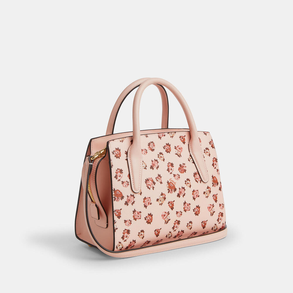 Andrea Carryall Bag With Rose Print SOLD OUT EVERYWHERE